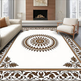 Desert Oasis Arabesque Patterned(Brown)