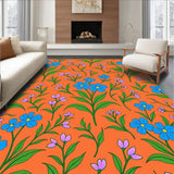 Enchanted Garden Blossom Trellis Heirloom Artistic(Orange)