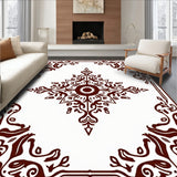 Crest with Botanical Filigree Details (Brown)