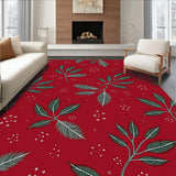 Frosty Pinecone Magical Entryway Embellishment(Red)