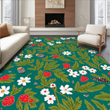 Classic Evergreen Floral Blossom(Teal)