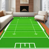 Football Field Yard Lines Gridiron(Green)