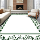 Heritage Scrollwork Inspired by Classical Lattice Motif (Green) - ODIKA