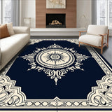 Dynasty Floral Interwoven Artistic Luxury Embellishment(Navy)