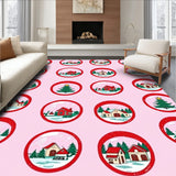 Enchanted Snow Globe Magic Scene(Pink)