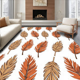 Seasonal Thanksgiving Feather Harvest Festival(Orange)