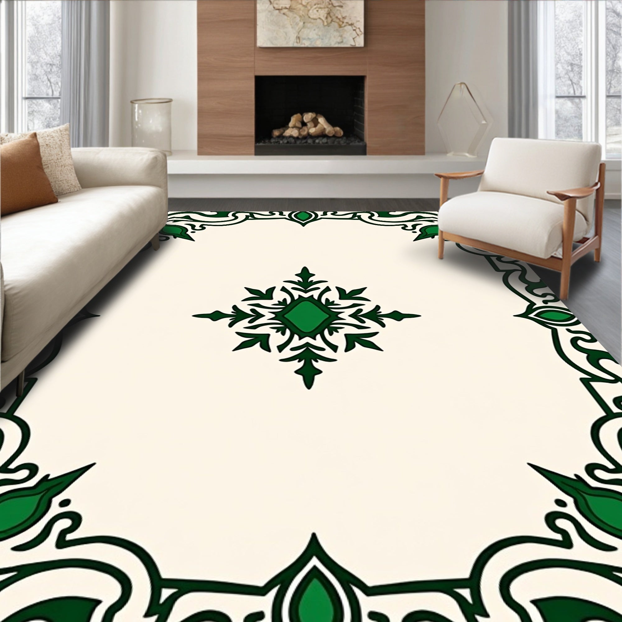 Elegant Victorian Nostalgic Jewel Ornamental Display (Beige) - ODIKA