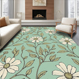 Enchanted Garden Blossom Trellis Foliage (Blue)