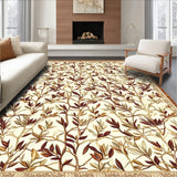 Forest Collection Area Natural Scenery Branch Motif(Beige)