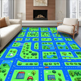 Charming Downtown Exploration Design(Green)