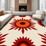 Mid Abstract Sunburst Jacquard(Orange)