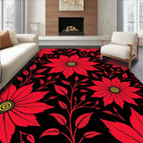 Winter Wonderland Poinsettia Bloom Design(Red)
