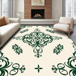 Vintage Botanical Damask Medallion (Green) - ODIKA