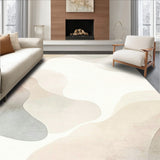Coastal Breeze Oval Design in Elegant Light Beige(Beige)