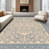 Mystic Horizon Swirl Ornate Enchanted Tapestry Collection(Beige)