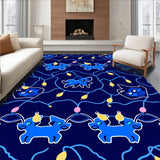 Twinkling Animal Gag Eccentric Seasonal Embellishment Fun Art(Blue)