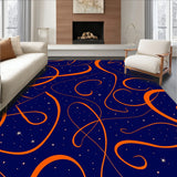 Mystical Constellation Abstract Artistry Horizon Celestial Blueprint (Blue)