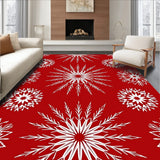 Enchanting Snowflake Winter Wonderland Festive Holiday Accent(Red)