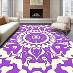 Bloom with Symmetrical Floral Arrangements (Purple) - ODIKA