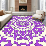 Bloom with Symmetrical Floral Arrangements (Purple) - ODIKA