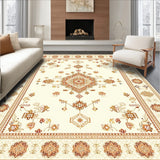 Boho Chic Beige Medallion Area Stylish(Beige)
