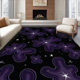 Dreamy Nebula Twinkle Plush Velvet Magnificent Embellishment (Black)