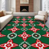 Joyful Nordic Yuletide Celebration Decorative Flooring(Green)