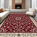 Timeless Arabesque Lattice Vine Traditional Artisan(Red)