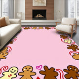 Whimsical Gingerbread Gathering with Twisted Cane and Sprinkled Details(Pink)