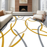 Celestial Pathway Modern Interlocking Arch Motif Urban Luxe Statement (Gold) - ODIKA