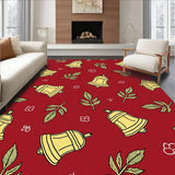 Joyful Season Greeting Bow Shaped Embellishment(Red)