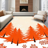 Enchanted Snowy Forest Magical Seasonal Pathway(Orange)