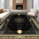 Modern Astral Snake Print Aesthetic(Black)