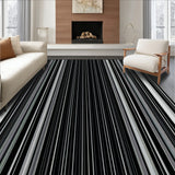 Stylish Geometric Patterned Entryway Accent(Black)