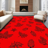 Yuletide Celebration Ornamental Tapestry(Red)