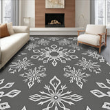 Doorway Welcome Frosty Celebration Enchanted(Gray)