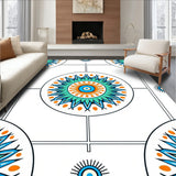 Sunburst Medallion Interlocking Radiant Array (Blue) - ODIKA