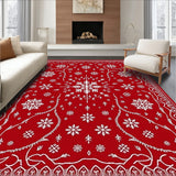 Nordic Crystal Enchanted Winter Wonderland(Red)