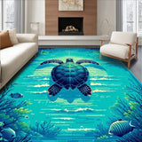 Colorful Ocean Waves Design(Blue)