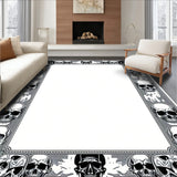 Rustic Halloween Gothic Flourish(Black)