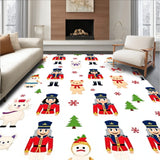 Festive Soldier Guard Seasonal Entrance Welcoming Decoration(Red)