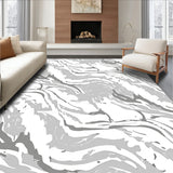 Abstract Cloud Swirl (White)
