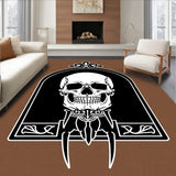 Haunted Skeletal Face Decorative Spooky Elegant Accessory(Brown)