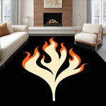 Candle Flame Decorative Covering with Pointed Top Detail (Orange) - ODIKA