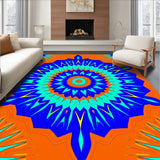 Celestial Mosaic Starburst Radiant Jewel Toned(Orange)