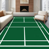 Badminton Court Line Grid(Green)