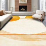 Celestial Harmony Beige Moon with Sun Accent Hippie Decor(Beige)