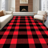 Buffalo Checkered Farmhouse Vintage Autumn Harvest(Red)