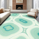 Abstract Brushstroke Fade Resistant Artistic Decoration(Green)