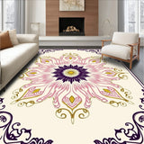 Enchanted Starburst Medallion with Whimsical Floral Accents(Pink)